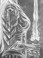 Elle n'aurait pas peur - Peinture originale