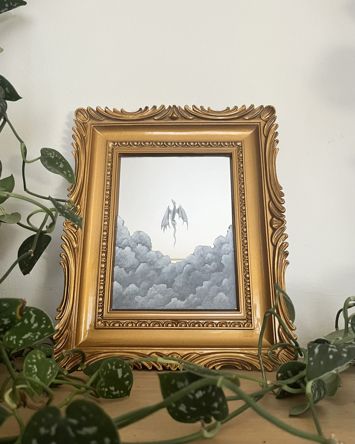 Born from silver and light - Original painting