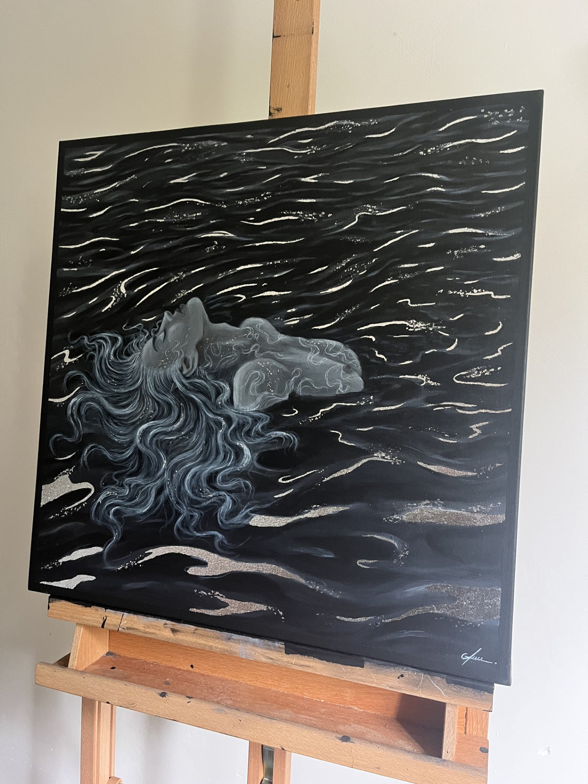 Finding peace - Original painting
