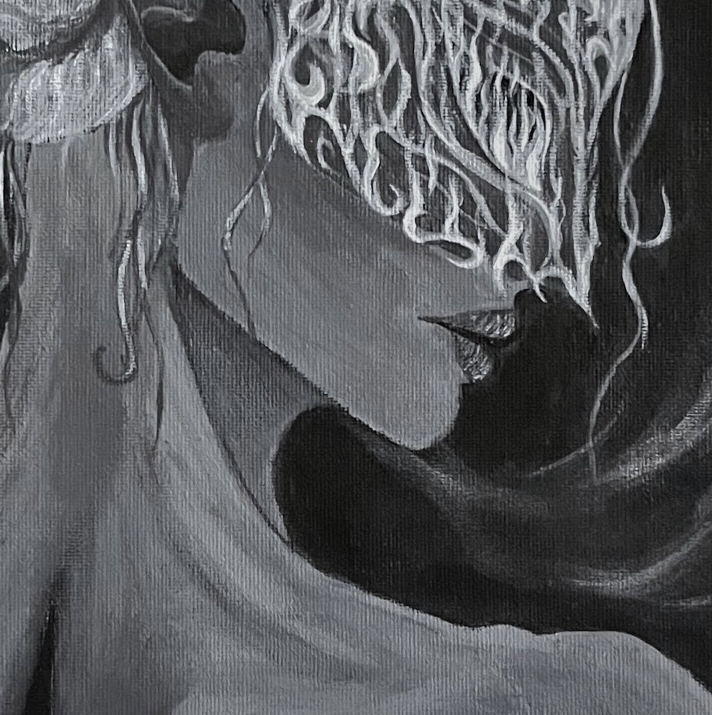 La reine d'argent - Peinture originale