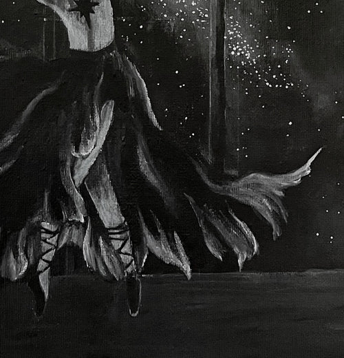 Lady death - Original painting