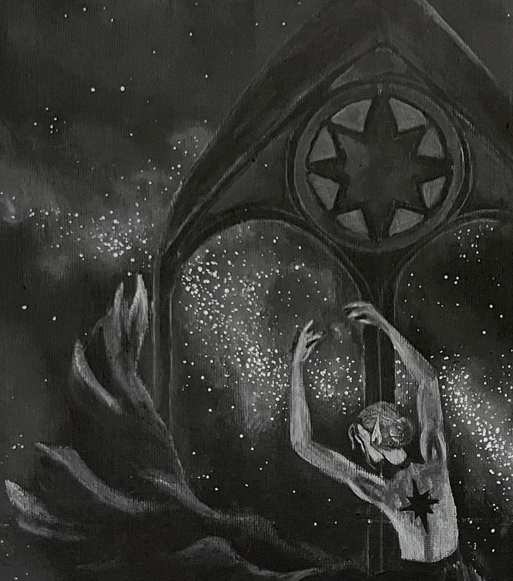 Lady death - Original painting