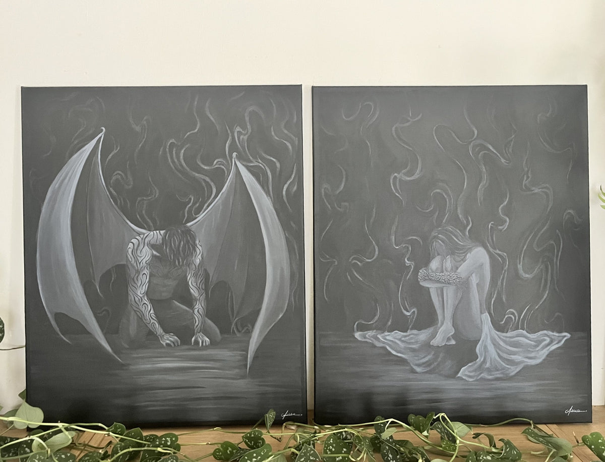 Those who sacrificed - Original painting
