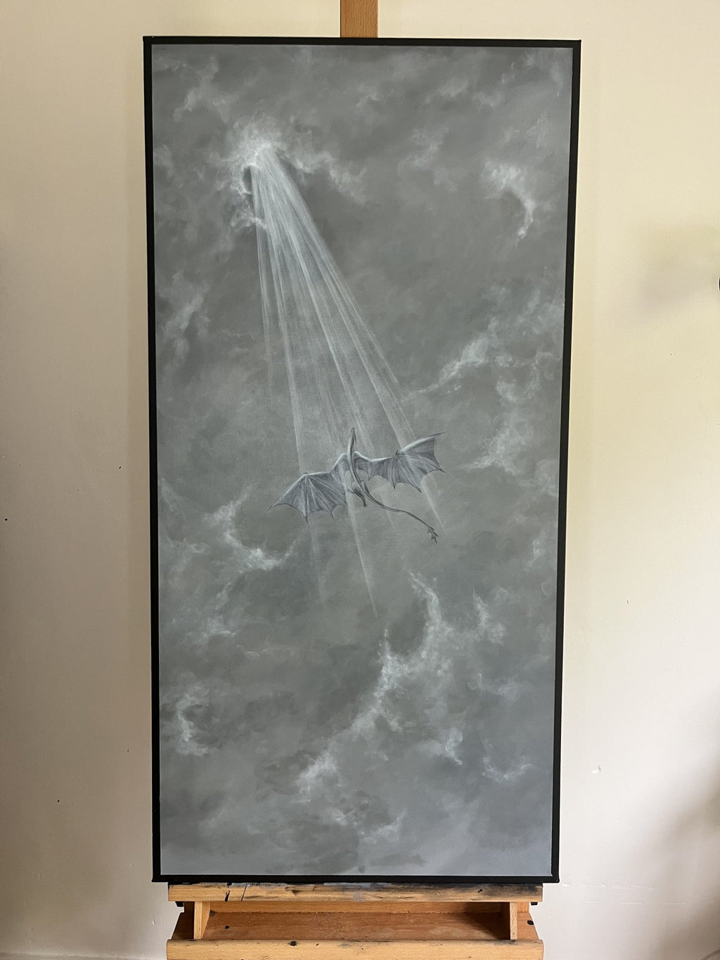Vers la lumière - Peinture originale