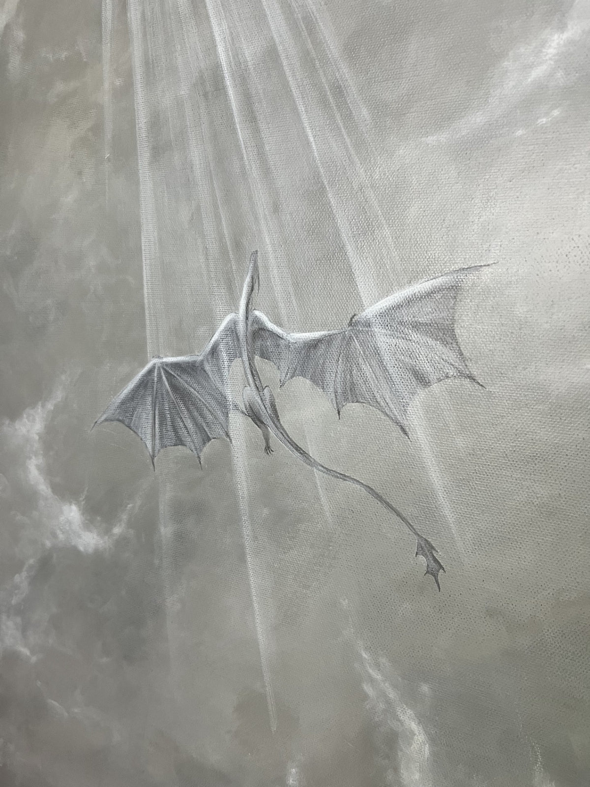 Vers la lumière - Peinture originale