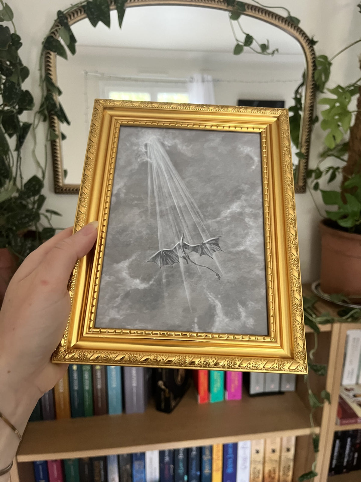 Toward light - Framed print