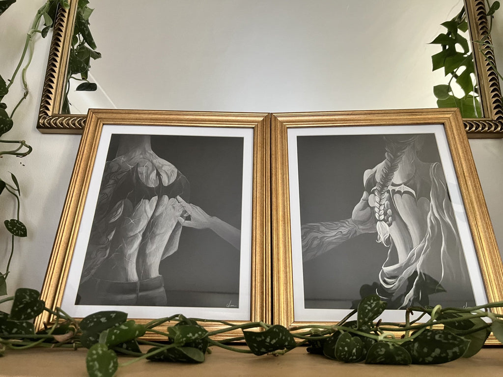 Some bonds can not be broken - Framed prints